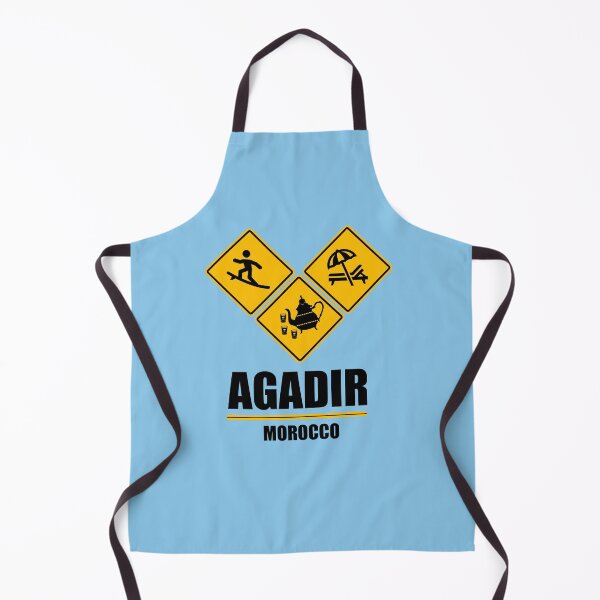Item preview, Agadir Morocco Beach Spot seaside designed and sold by sticket-travel.