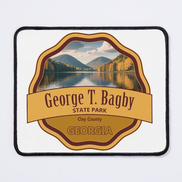Item preview, George T. Bagby State Park, Clay County, Georgia designed and sold by Wanderful-roads.