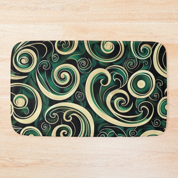 Item preview, New Zealand Māori Paua Pattern Koru Design 419 designed and sold by GrinGalore.