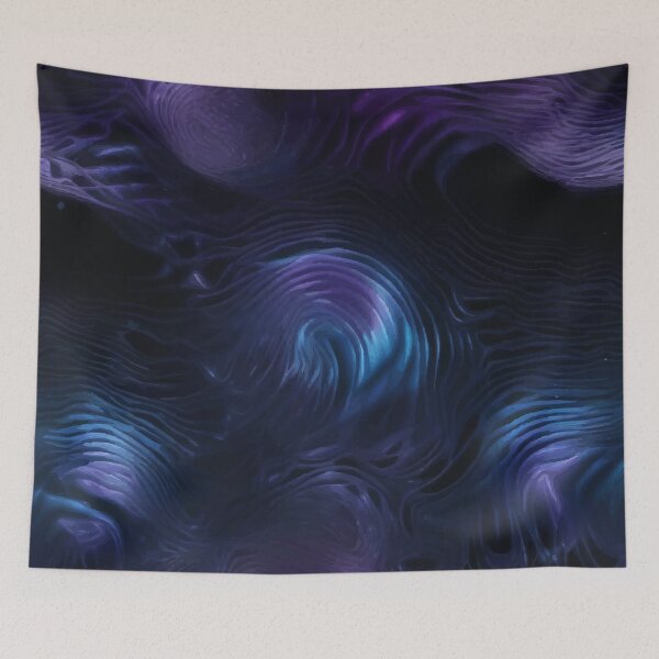 Item preview, Cosmic Currents: The Flow of Shadows designed and sold by AbstractAnom.