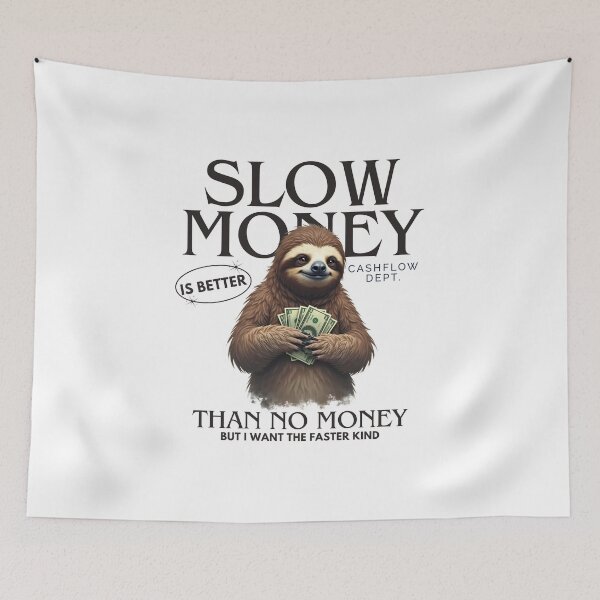 Item preview, Slow money is better than no money designed and sold by Peerless-Prime.