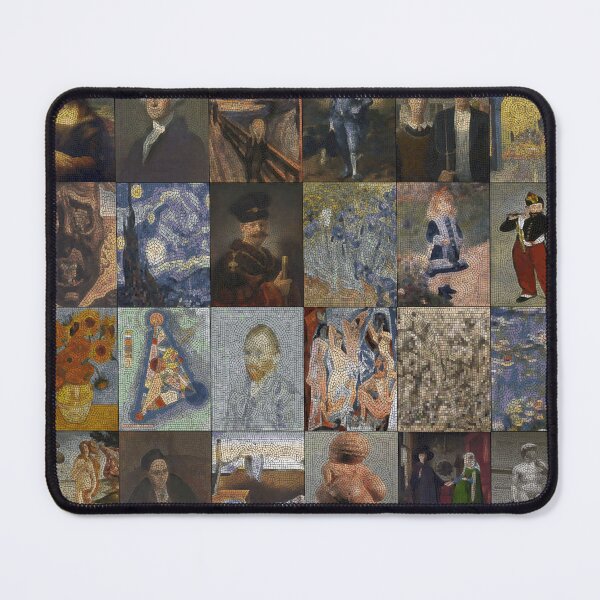 Item preview, Famous Paintings Mosaic designed and sold by Montage-Madness.