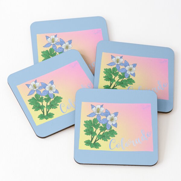 Item preview, Colorado State Flower: Colorado Blue Columbine designed and sold by Marguerite Artistry.