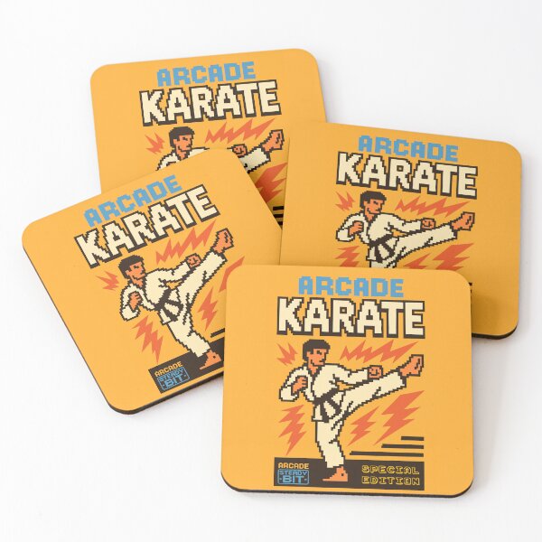 Item preview, Arcade Karate – Special Edition - Pixel Karate Kick designed and sold by SteadyRolling.
