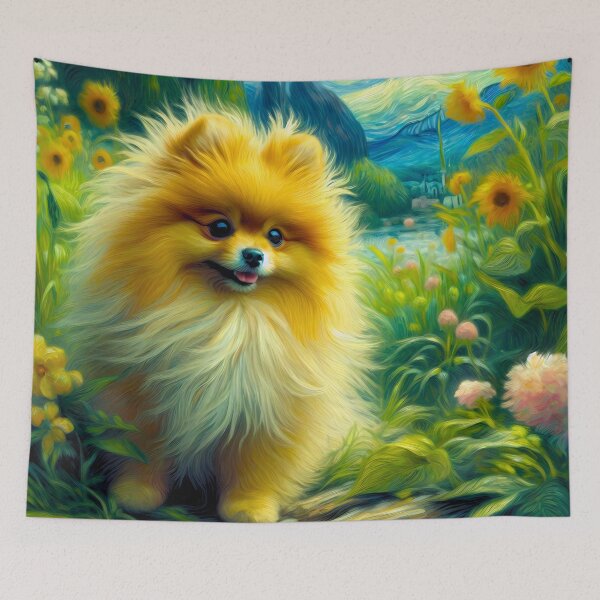 Item preview, Pomeranian Art #3 | Pomeranian Lovers designed and sold by ksgraphics222.