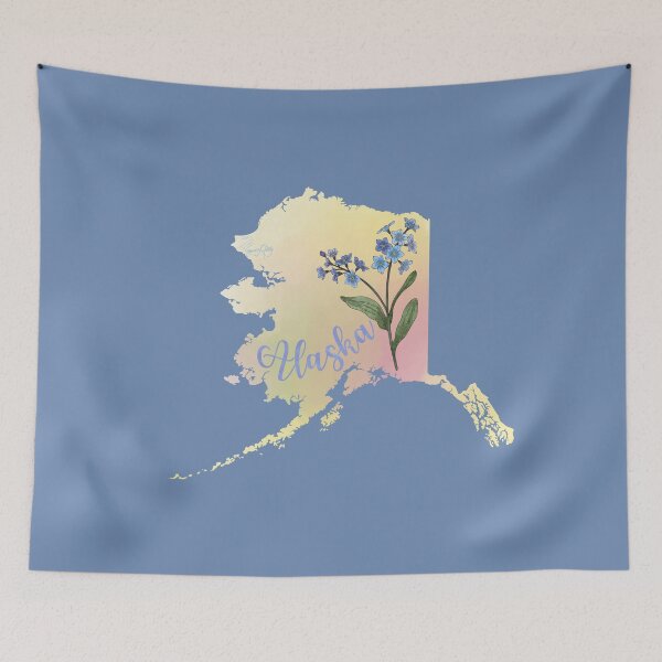 Item preview, Alaska State Flower: Forget-Me-Not designed and sold by Marguerite Artistry.