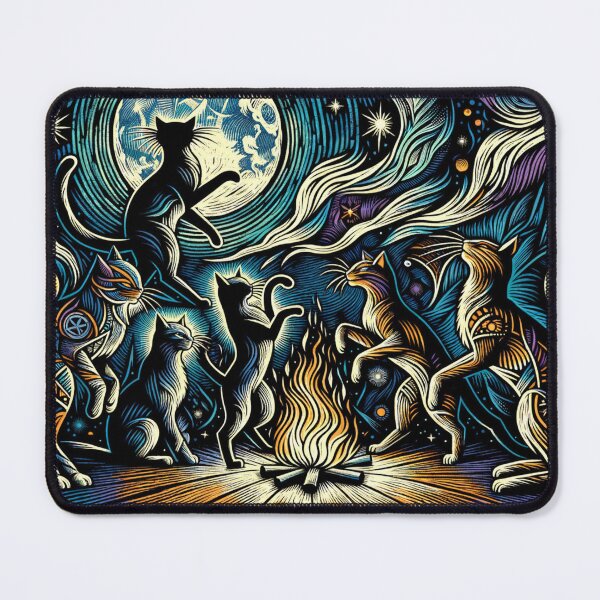 Item preview, Celestial Dance Under Moonlit Sky designed and sold by Keirnyx.