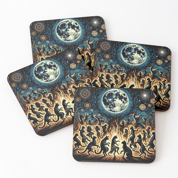 Item preview, Celestial Dance Under Moonlit Sky designed and sold by Keirnyx.