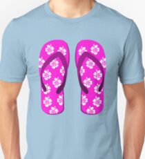 Pink Flip Flops Slim Fit T-Shirt