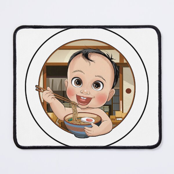 Item preview, Happy Baby Ramen - No Text designed and sold by matteflor.