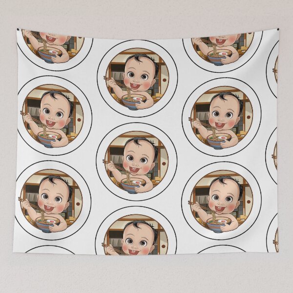 Item preview, Happy Baby Ramen - No Text designed and sold by matteflor.