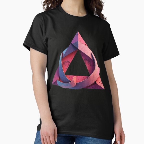 Item preview, Escher-Style Impossible Triangle Paradox T-Shirt designed and sold by MOUDOUART.