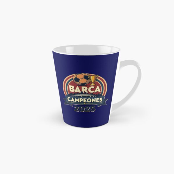 Item preview, Retro FC Barcelona Champions 2025 Badge designed and sold by MyWittyThings.