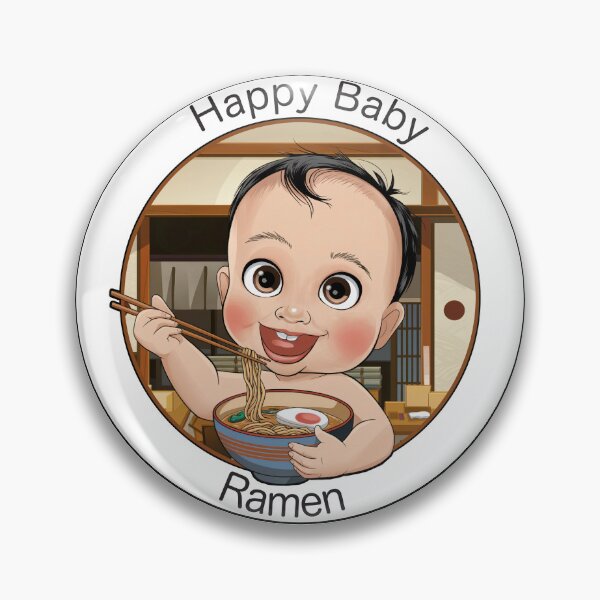 Item preview, Happy Baby Ramen designed and sold by matteflor.