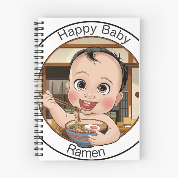 Item preview, Happy Baby Ramen designed and sold by matteflor.