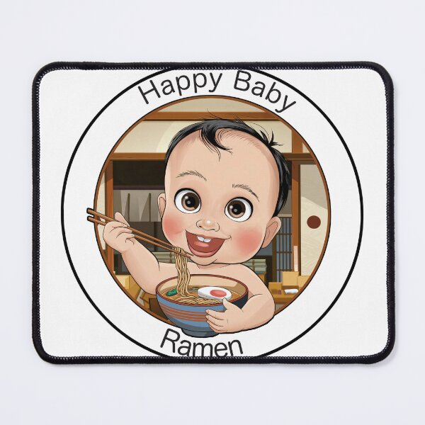 Item preview, Happy Baby Ramen designed and sold by matteflor.