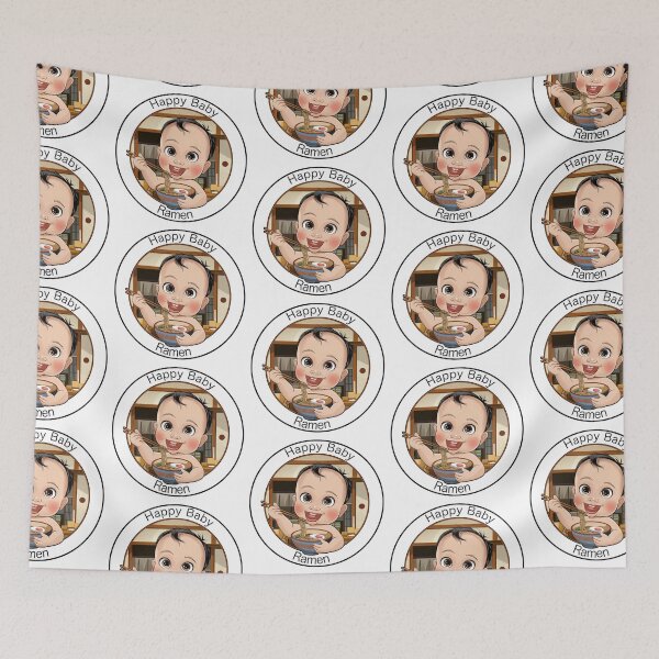Item preview, Happy Baby Ramen designed and sold by matteflor.