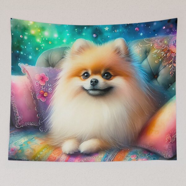 Item preview, Pomeranian Art #5 | Pomeranian Lovers designed and sold by ksgraphics222.