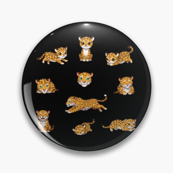 Item preview, Jungle Baby Jaguar Clipart Bundle designed and sold by Claustronautas.