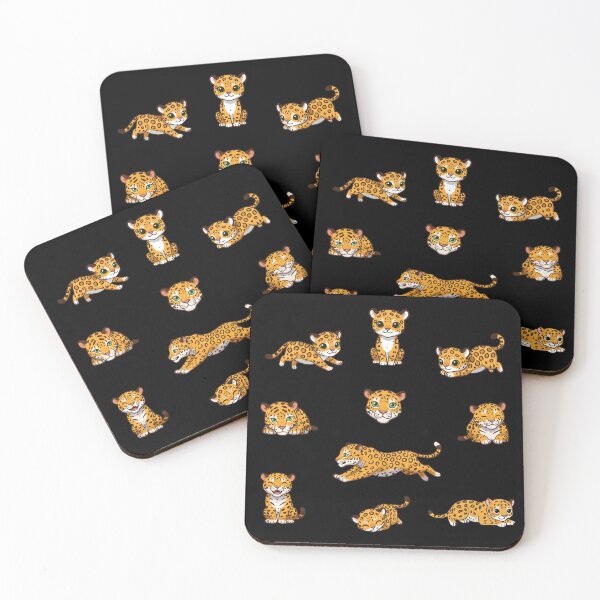 Item preview, Jungle Baby Jaguar Clipart Bundle designed and sold by Claustronautas.