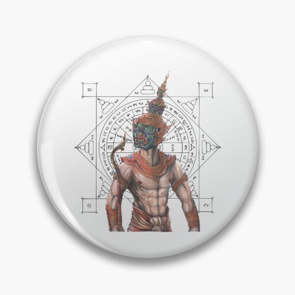 Item preview, Tosakan the Demon King – Thai Mythical Warrior with Sacred Yantra Power designed and sold by JoynestStudioCo.