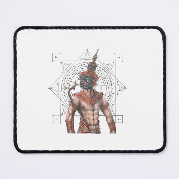 Item preview, Tosakan the Demon King – Thai Mythical Warrior with Sacred Yantra Power designed and sold by JoynestStudioCo.