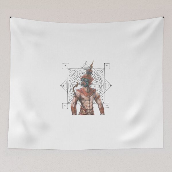 Item preview, Tosakan the Demon King – Thai Mythical Warrior with Sacred Yantra Power designed and sold by JoynestStudioCo.