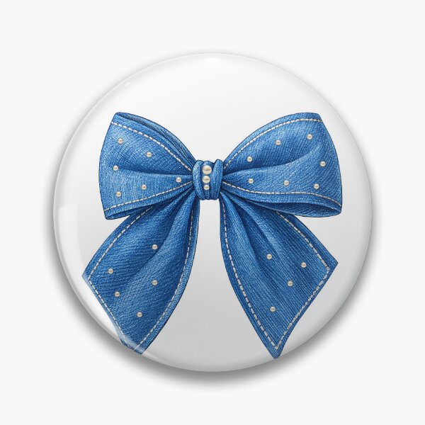 Item preview, Cute Coquette Bow, blue bow designed and sold by iclipart.