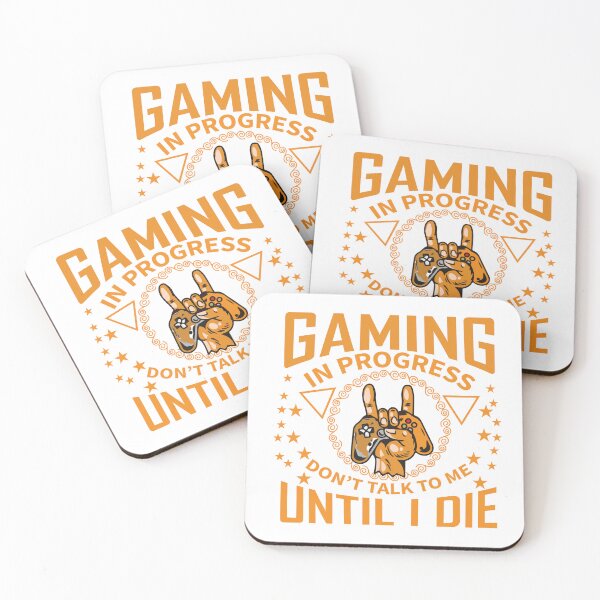 Item preview, gaming in progress don't talk to me designed and sold by theflowergirl14.