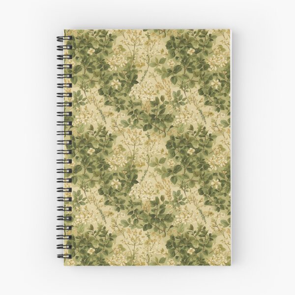 Item preview, Cream and Olive Florals designed and sold by Designbes.