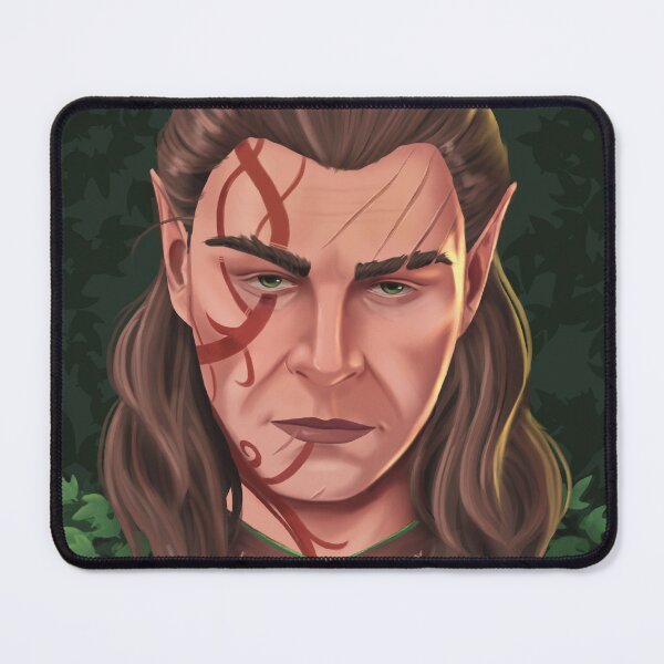 Item preview, Halsin Drawing – Druid Fan Art from Baldur’s Gate 3 designed and sold by TheSpellboundArtist.
