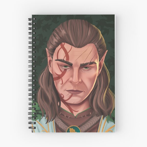 Item preview, Halsin Drawing – Druid Fan Art from Baldur’s Gate 3 designed and sold by TheSpellboundArtist.