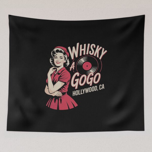 Item preview, Whiskey A Go Go vintage Hollywood California designed and sold by PhysisDesigns.