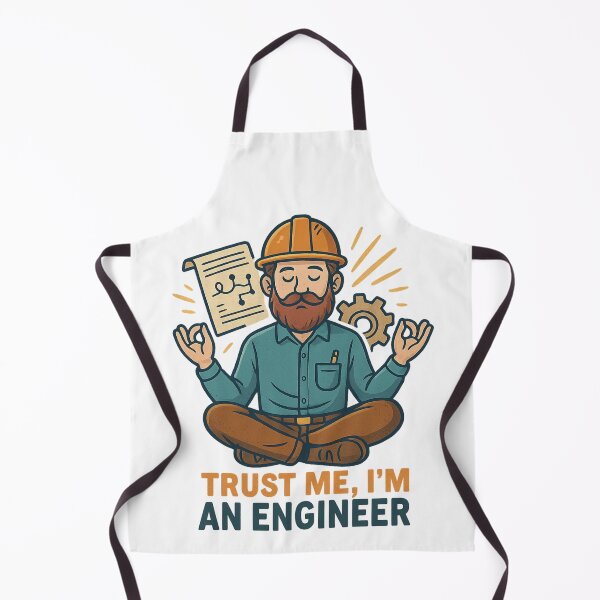 Item preview, TRUST ME, I'M AN ENGINEER designed and sold by Bitcraft Studio.