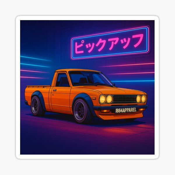 Item preview,  Orange Pickup Neon Bosozoku designed and sold by 1884Apparel.
