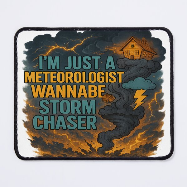 Item preview, Meteorologist Wannabe Storm Chaser Design designed and sold by ArtbyCrystal.