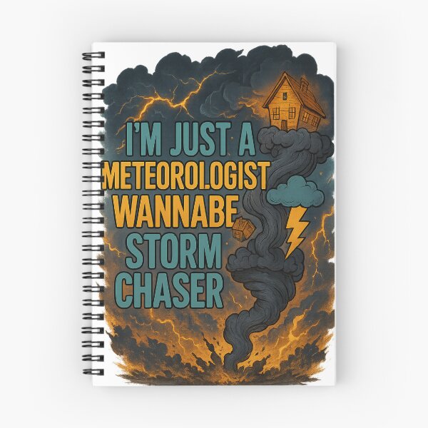 Item preview, Meteorologist Wannabe Storm Chaser Design designed and sold by ArtbyCrystal.