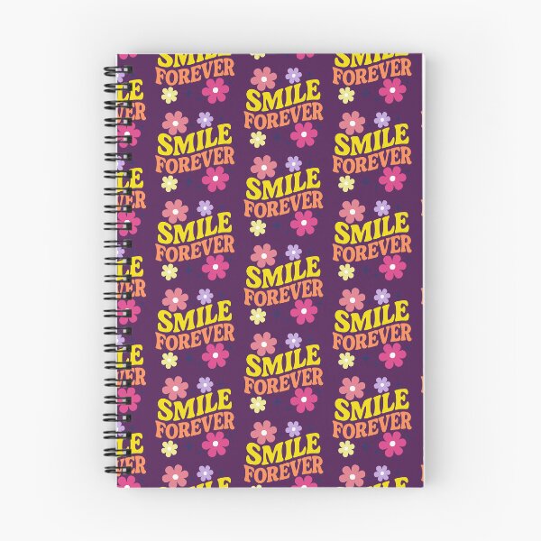 Item preview, Smile Forever – Retro Positive Quote Design designed and sold by GinColorist.