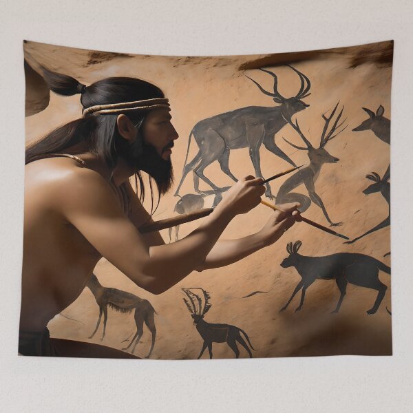 Item preview, The art and the artist - The first artistic attempts of humanity 2 designed and sold by deep-sea-birds.