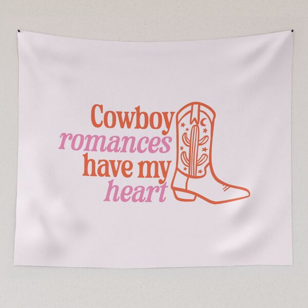 Item preview, Cowboy Romances Have My Heart  designed and sold by katreadsitshop.