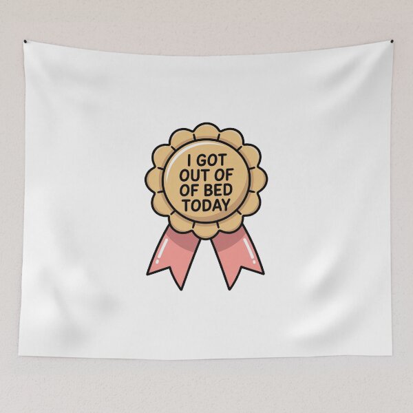 Item preview, I Got Out Of Bed Today Award designed and sold by MonkiFlipp.