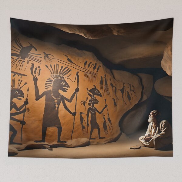 Item preview, The art and the artist - The first artistic attempts of humanity 3 designed and sold by deep-sea-birds.