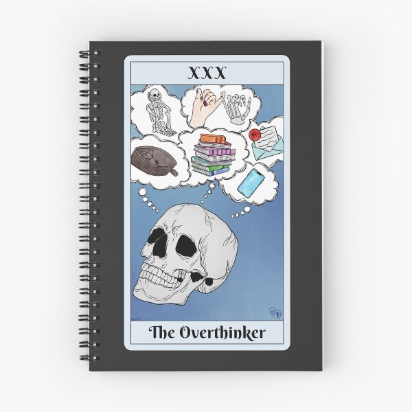 Item preview, The Overthinker Tarot Card designed and sold by Marguerite Artistry.