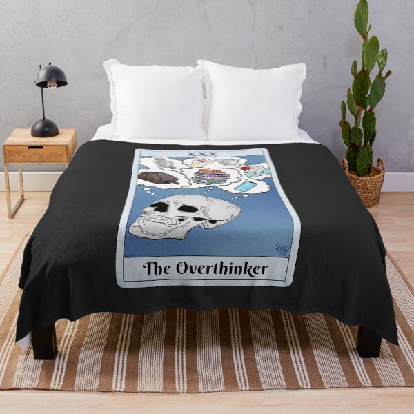 Item preview, The Overthinker Tarot Card designed and sold by Marguerite Artistry.