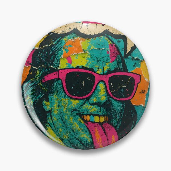 Item preview, YOU HODL! – NeoPunk Crypto Graffiti Franklin designed and sold by oneof21million.