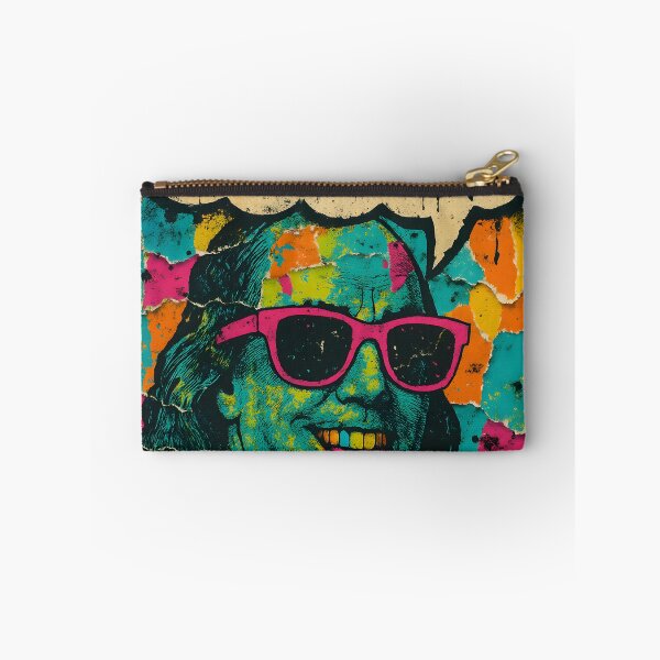 Item preview, YOU HODL! – NeoPunk Crypto Graffiti Franklin designed and sold by oneof21million.
