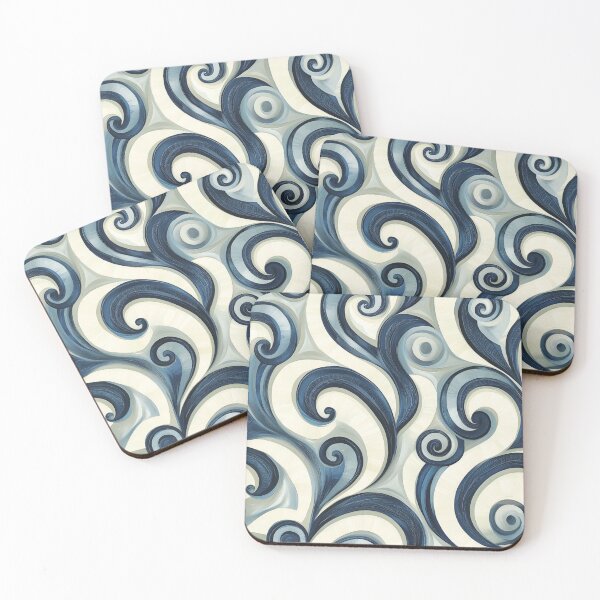Item preview, New Zealand Māori Paua Pattern Koru Design 421 designed and sold by GrinGalore.