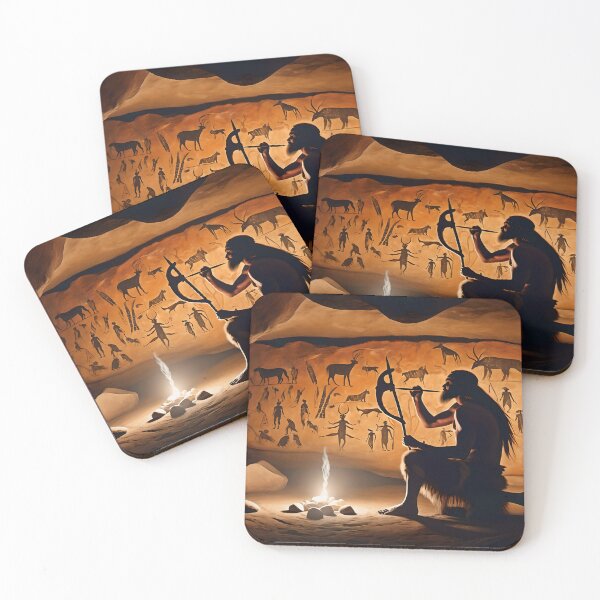 Item preview, The art and the artist - The first artistic attempts of humanity 4 designed and sold by deep-sea-birds.