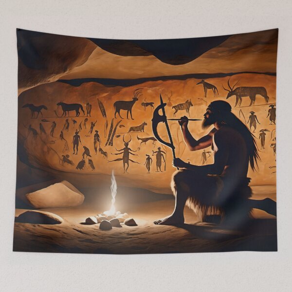 Item preview, The art and the artist - The first artistic attempts of humanity 4 designed and sold by deep-sea-birds.