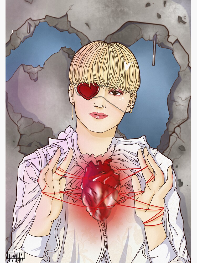 Thumbnail 3 von 3, Sticker, Huening Kai - Antiromantiker designt und verkauft von Faitta.